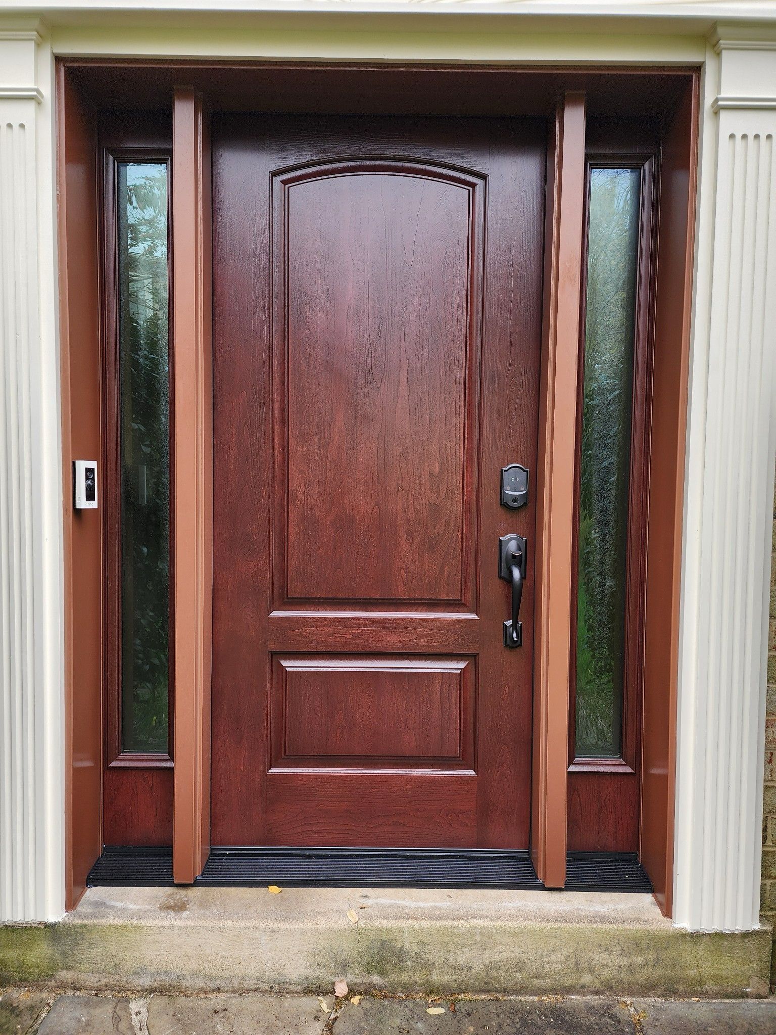 Door installation in Clinton