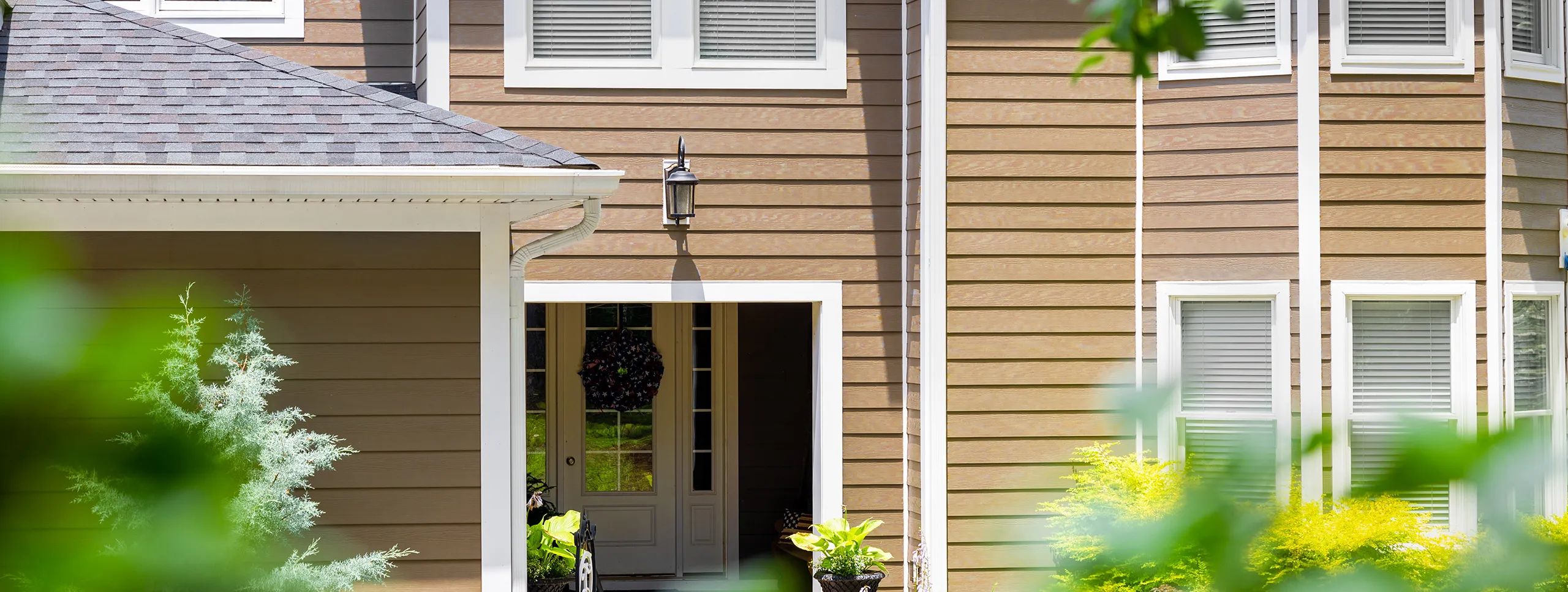 Gaithersburg, MD siding and exterior trim installation. 