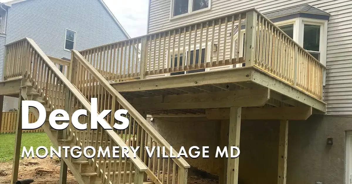 Deck Builders Near You in Mont. Village Maryland