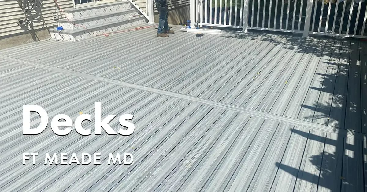Deck Builders Near You in Ft Meade Maryland