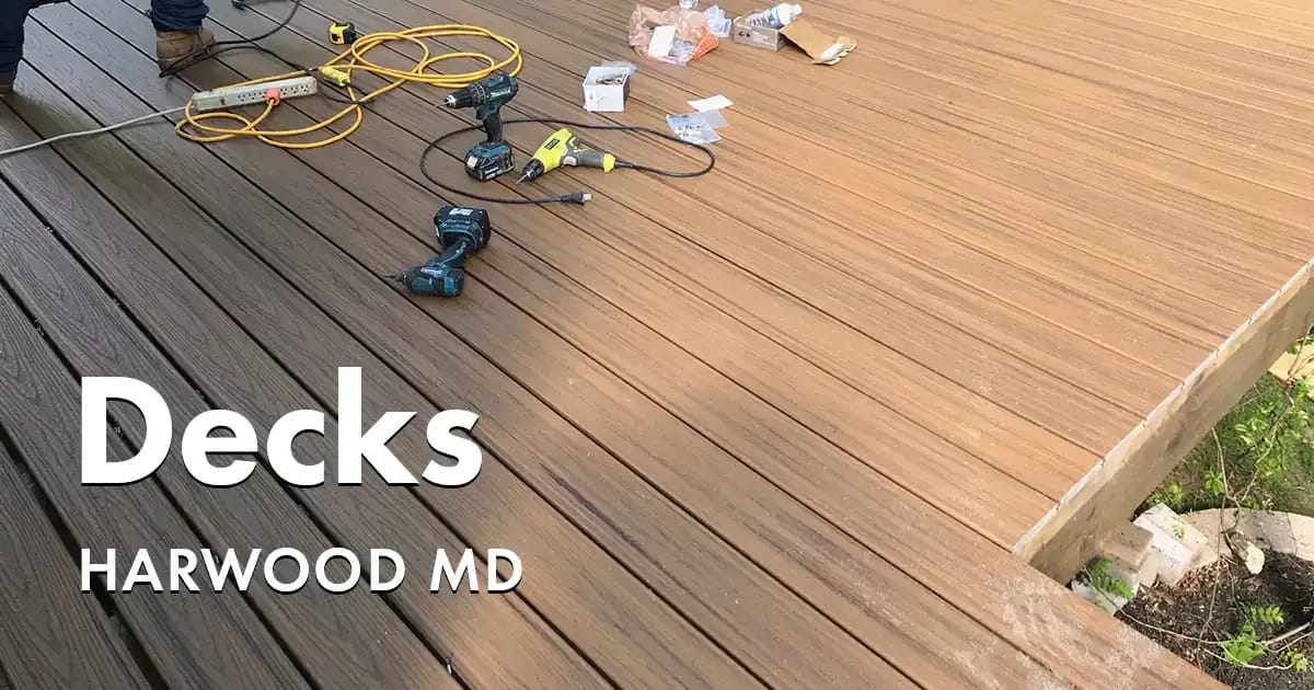 Deck Builders Near You in Harwood Maryland