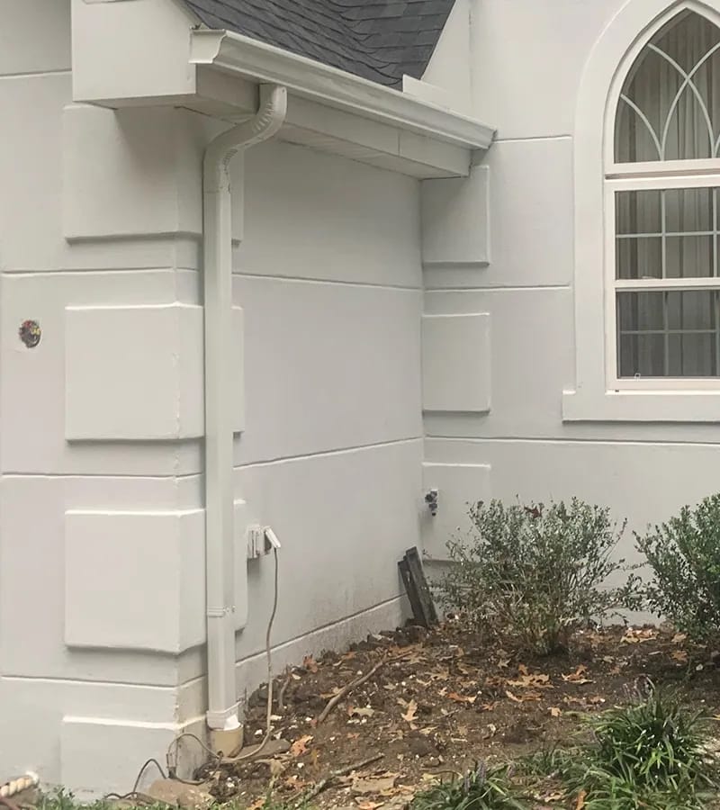 Brown metal standing seam roof installed in Millersville, MD.