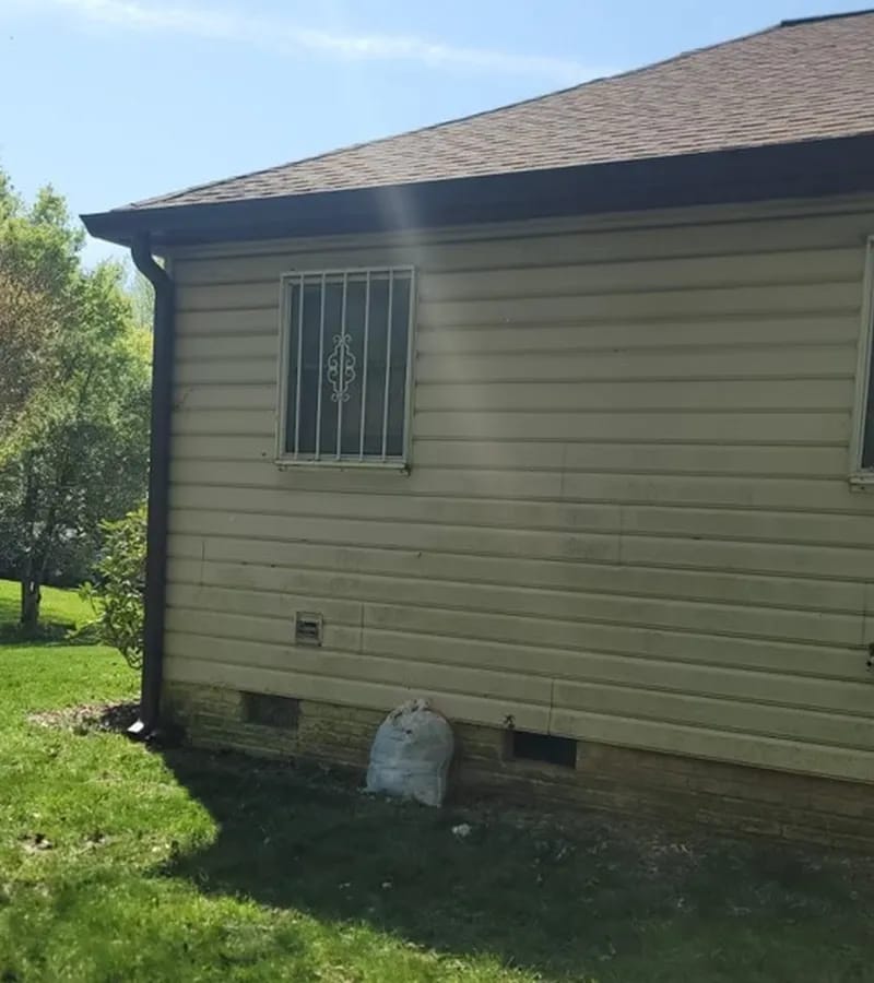Brown metal standing seam roof installed in Millersville, MD.