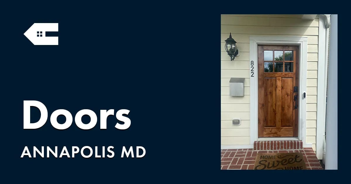 Front Door Replacement Near You in Annapolis Maryland