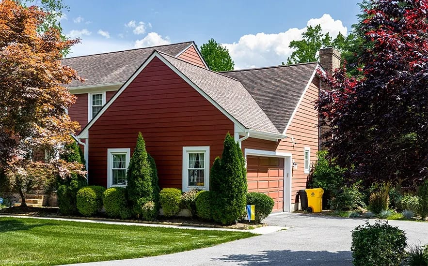 Cottage Lane Red James Hardie