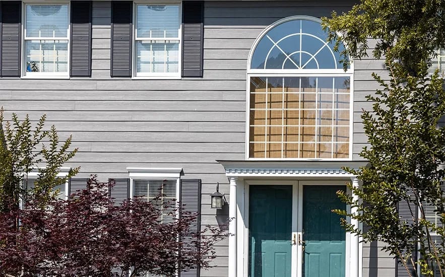 James Hardie Aged Pewter House