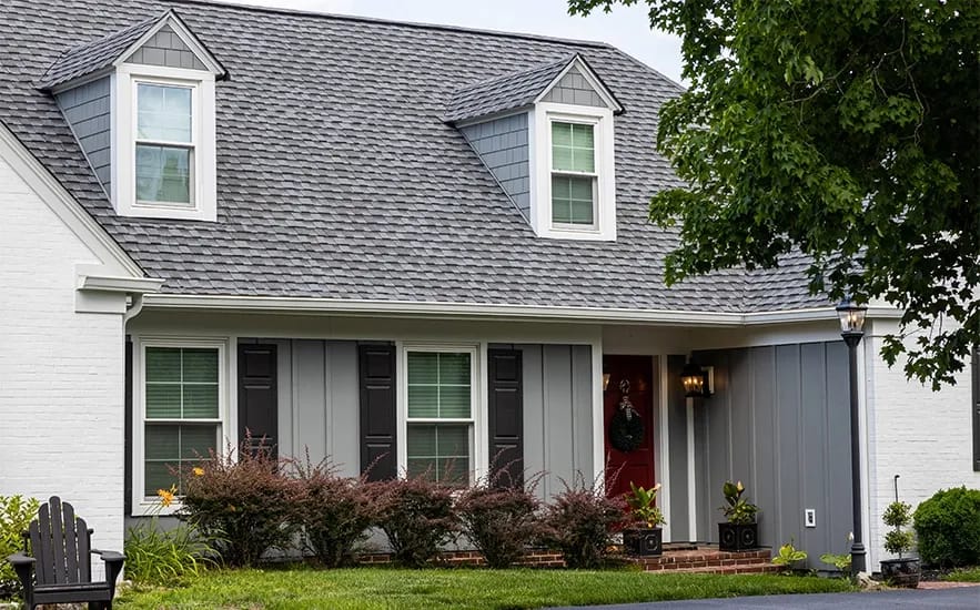 James Hardie Siding Gray Slate