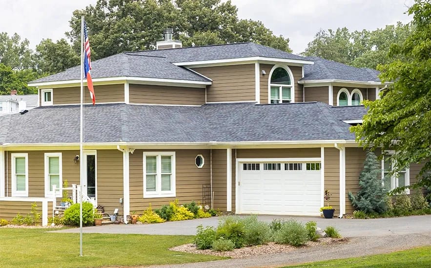 James Hardie Timber Bark House