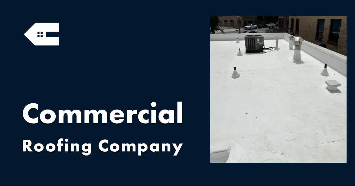 Roof cost calculator tool screenshot showing 'How Much Does a New Roof Cost?' headline, with an address input field for Maryland, Northern Virginia, and DC residents