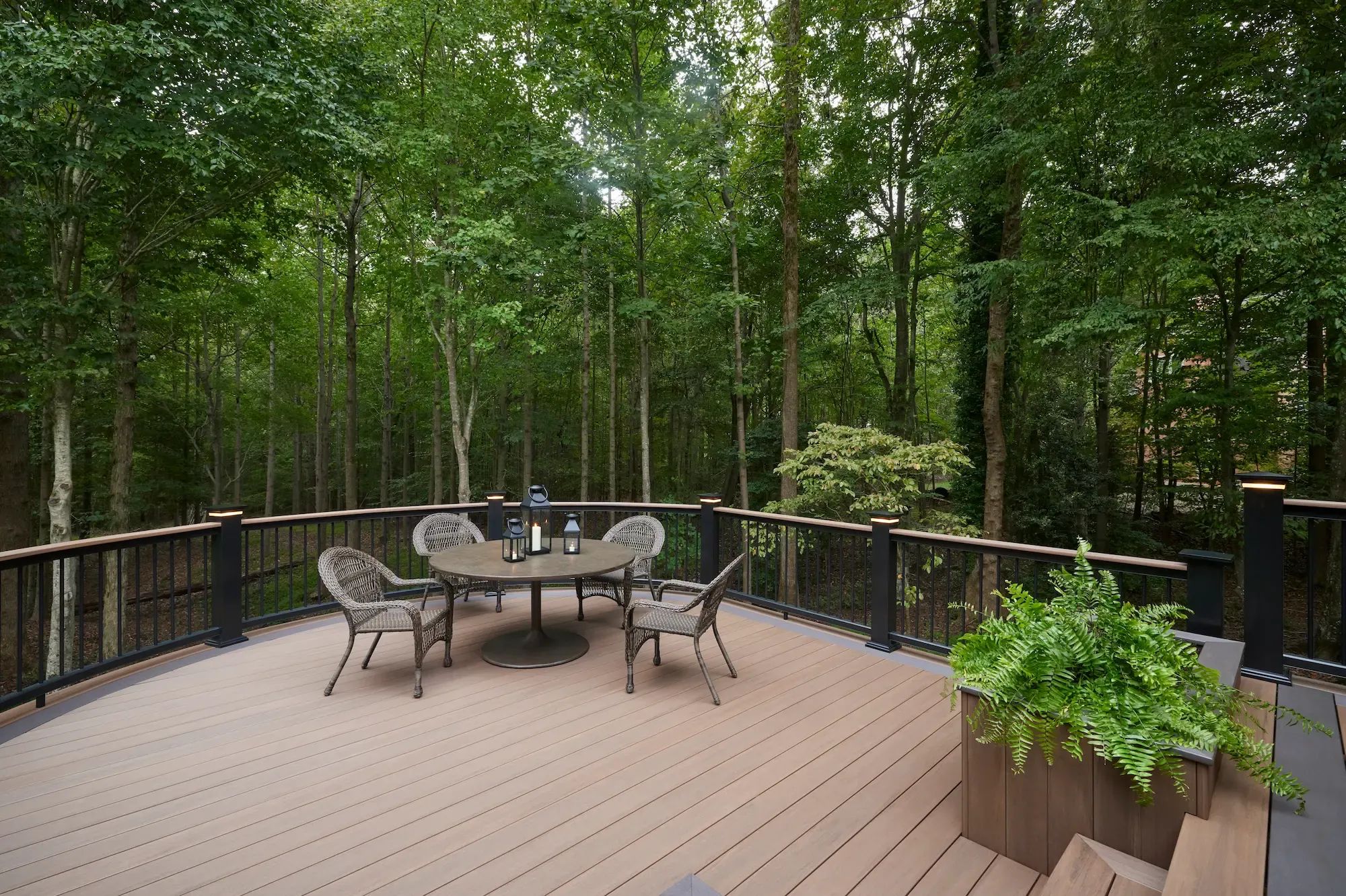Timbertech English Walnut Decking Boards