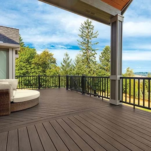 Timbertech Dark Cocoa Composite Deck Pictures