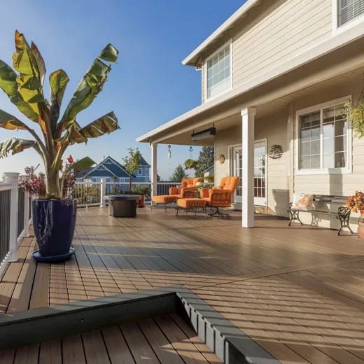 Timbertech Coconut Husk Composite Deck Photos