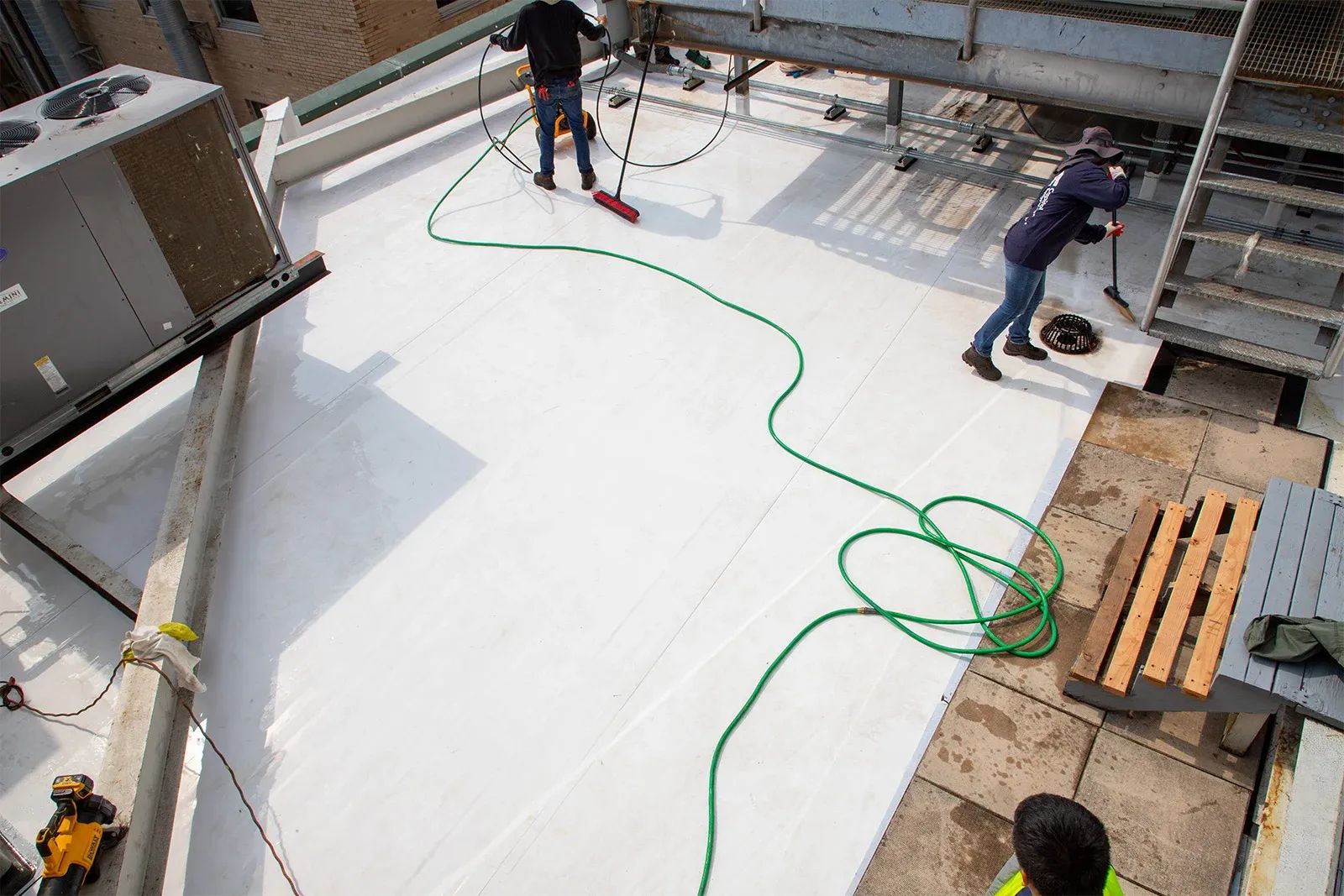Flat Roofing in Washington, DC. TPO Roofing DC.