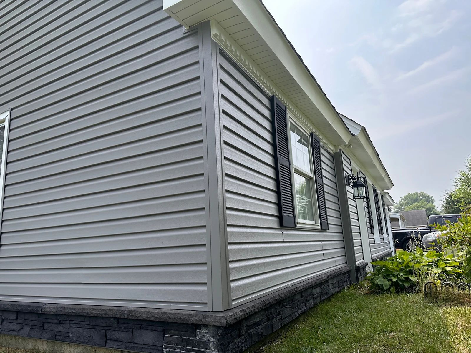 Vinyl siding install in Bowie, MD.